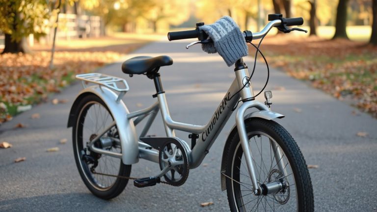 stable confident senior cycling