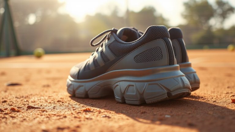 stable tennis shoes for balance