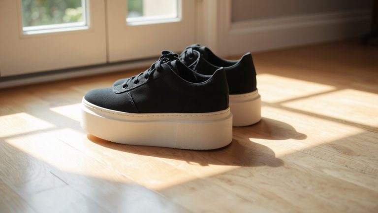 stylish comfortable platform sneakers