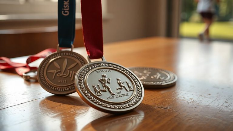 stylish finisher celebration medals