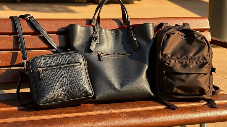 stylish functional track bags