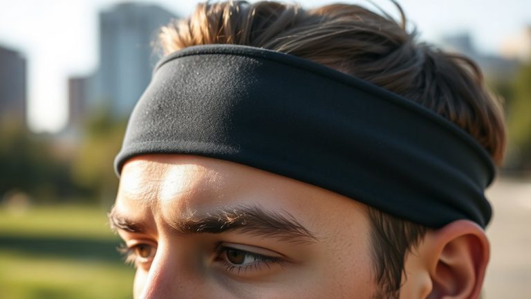 sweat resistant sports headbands for men