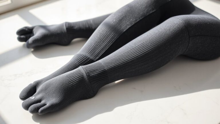 thigh high compression socks