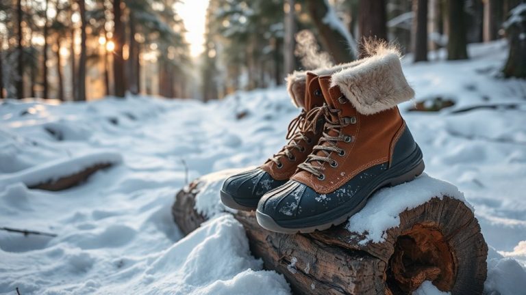 warm and steady snow shoes