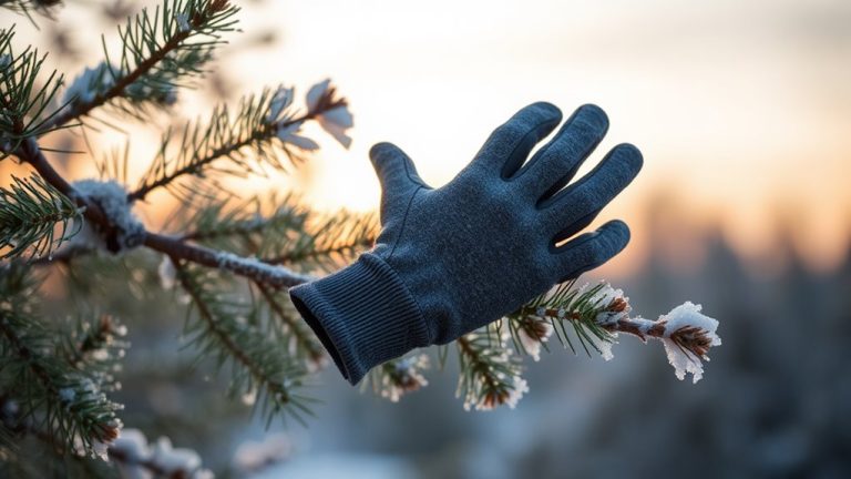 warm thin running gloves