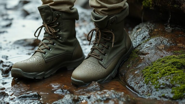 waterproof military boots