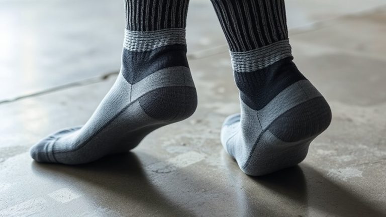 weightlifting socks with grip support