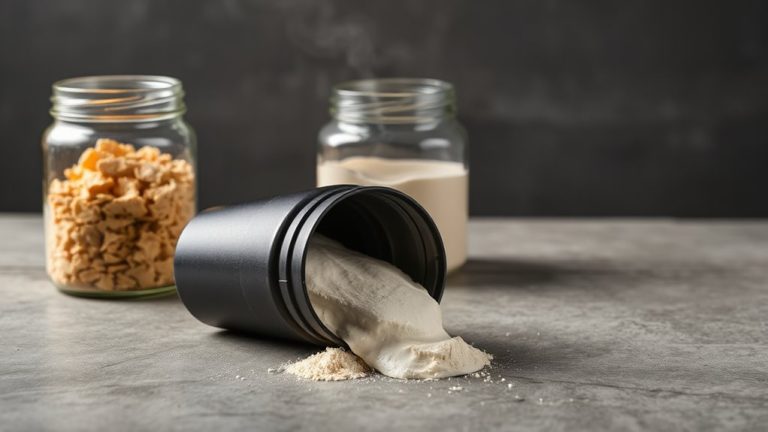 whey casein gains blend